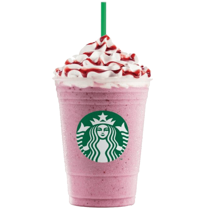 frappuccino-fresa de Starbucks